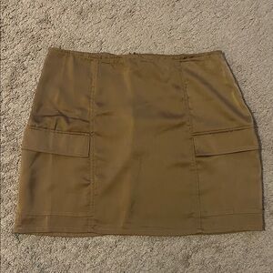 PacSun Brown Mini Skirt